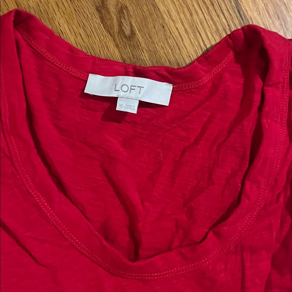 LOFT Ruffle Sleeve Blouse - Picture 4 of 6